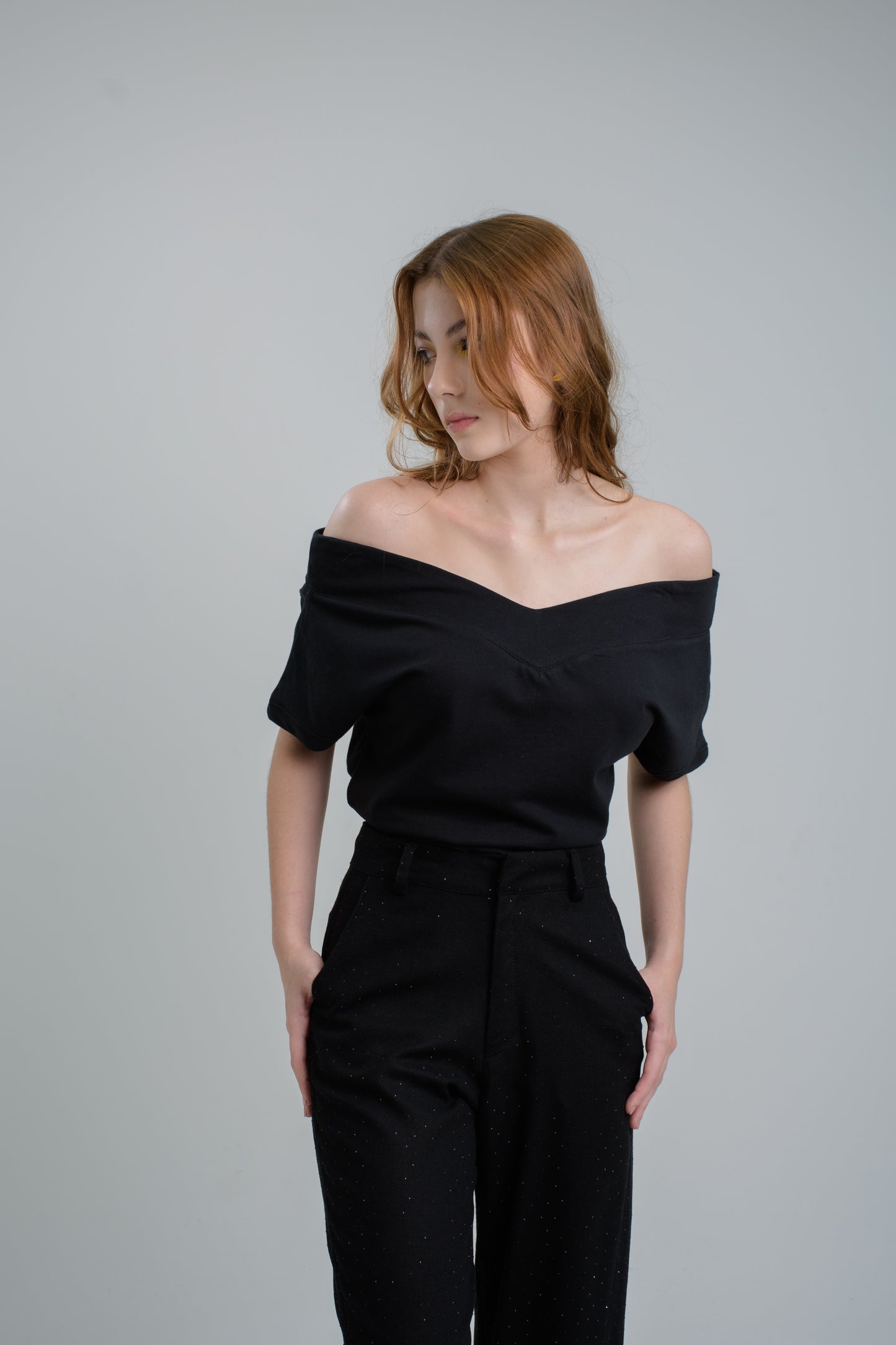 Blusa Spalla Black