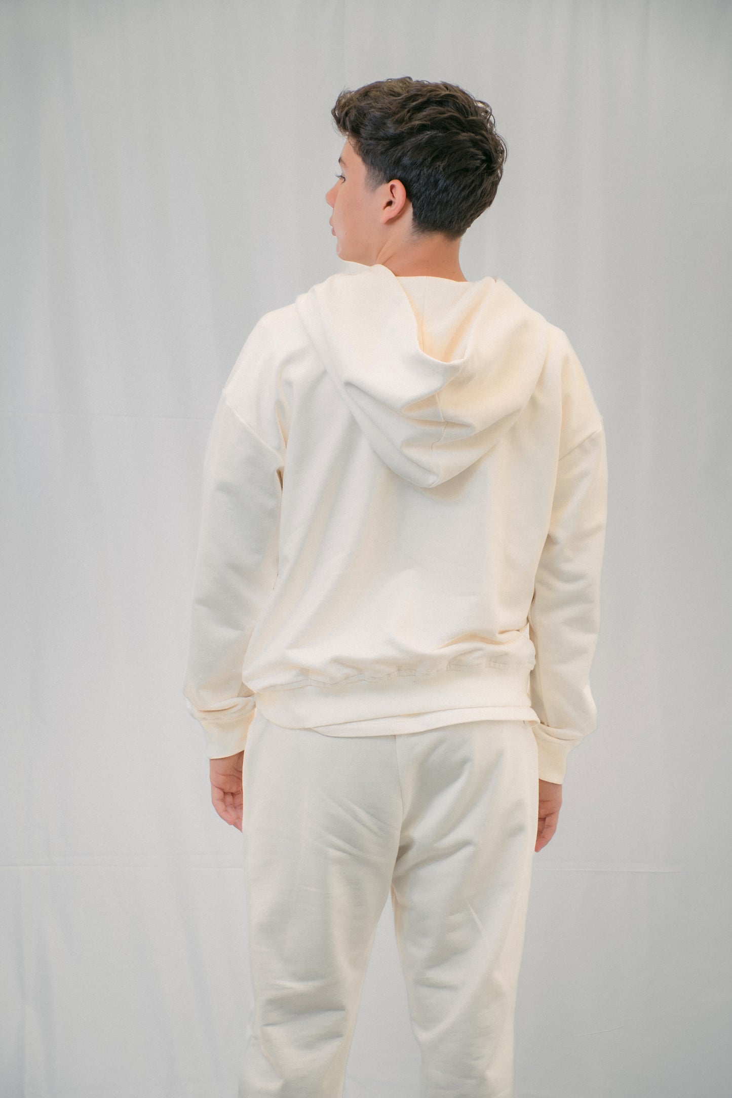 Hoodie Oversize Marfil