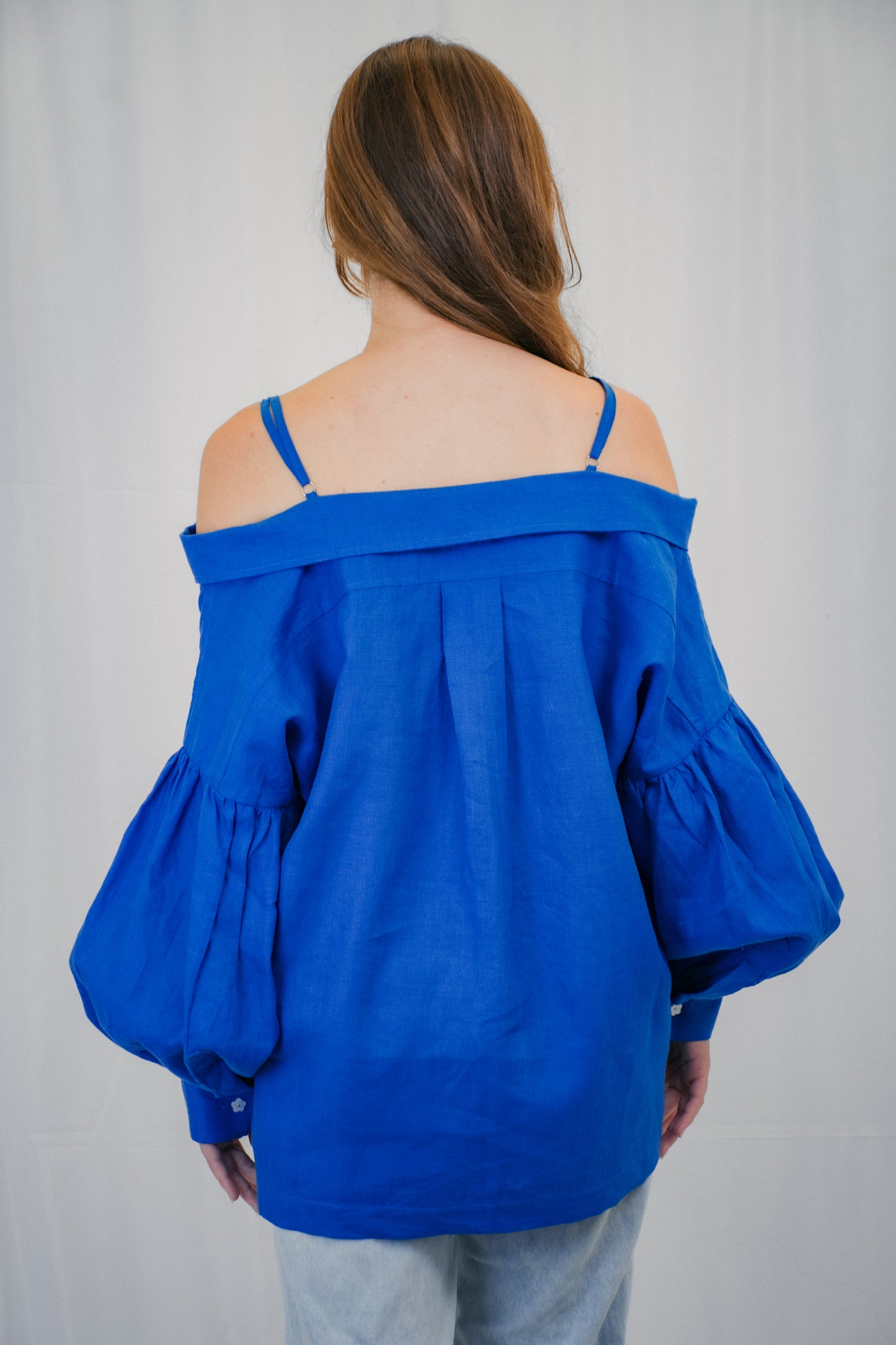 Camisa Umbral Azulada