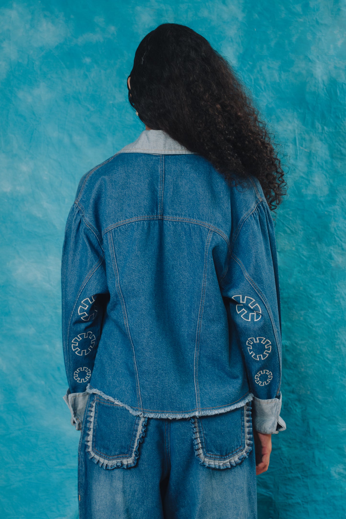 Chaqueta 1935 índigo - pre order
