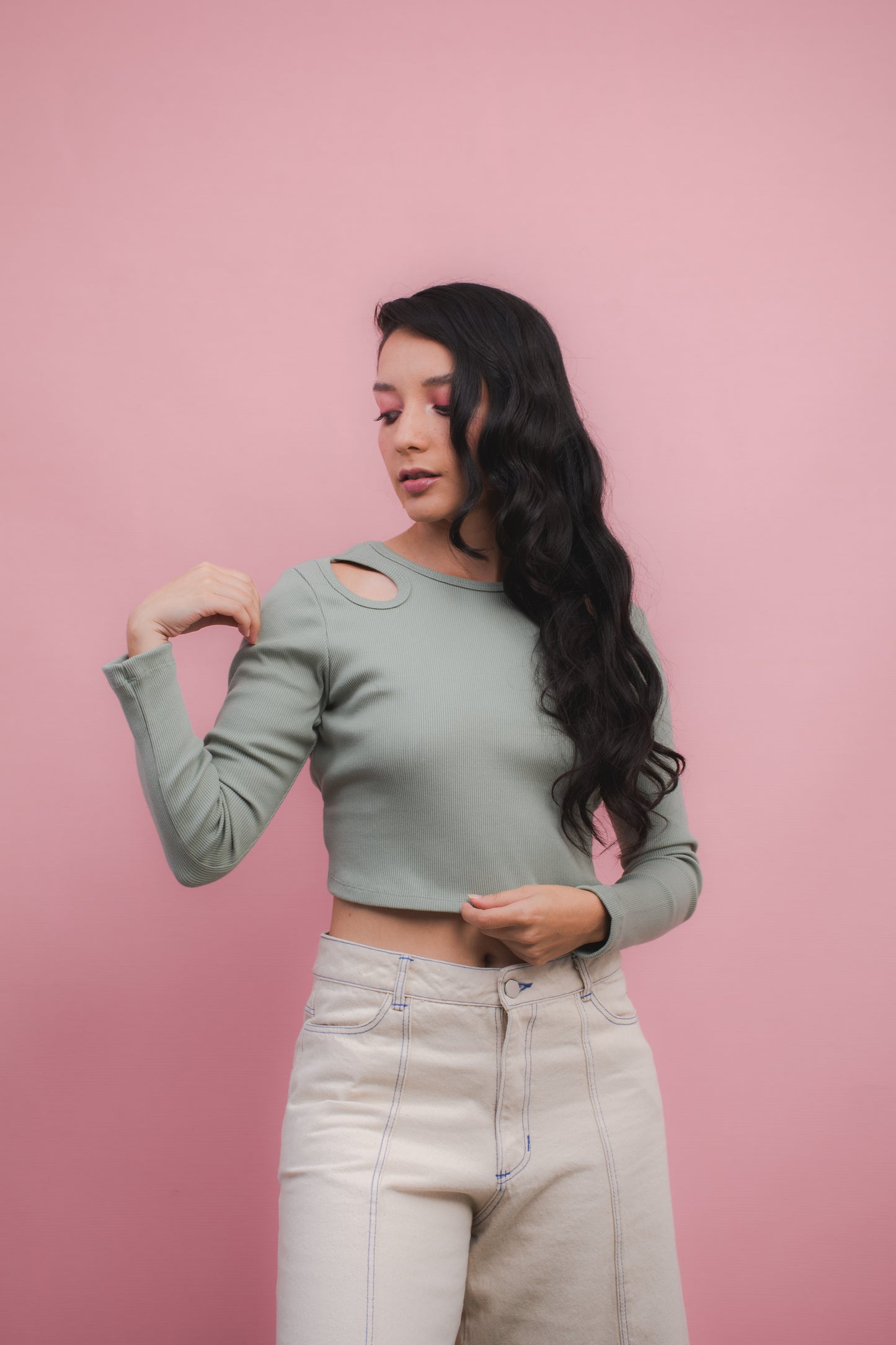 Top ADN Cut-Out Jade
