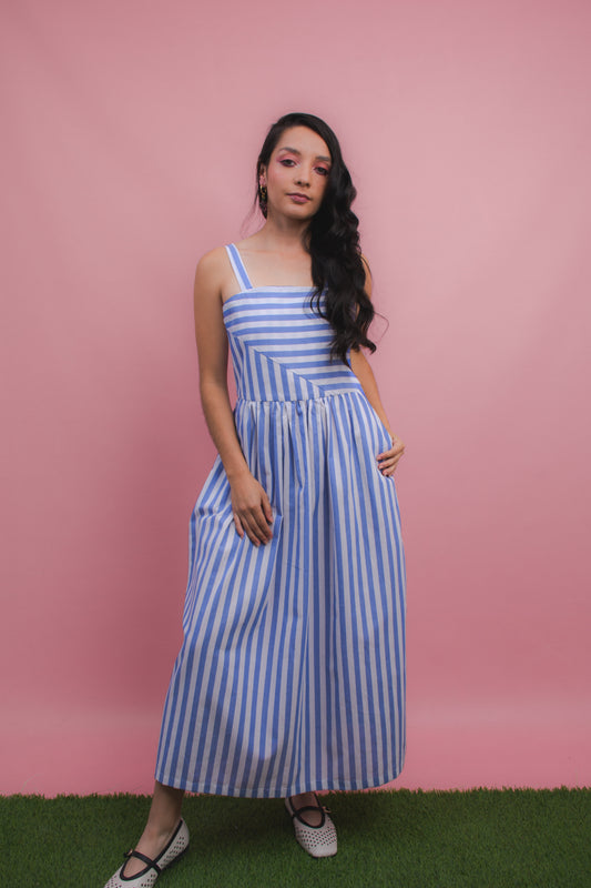 Vestido ADN stripe