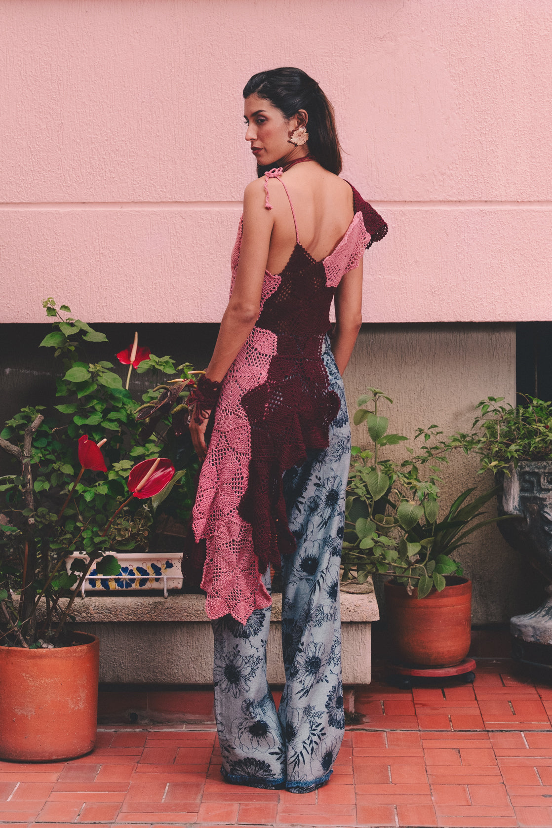Tejido La Flor de la Nona Vino