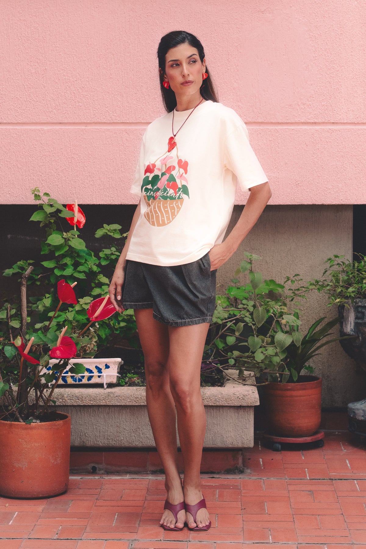 Camiseta Macetero Anturios