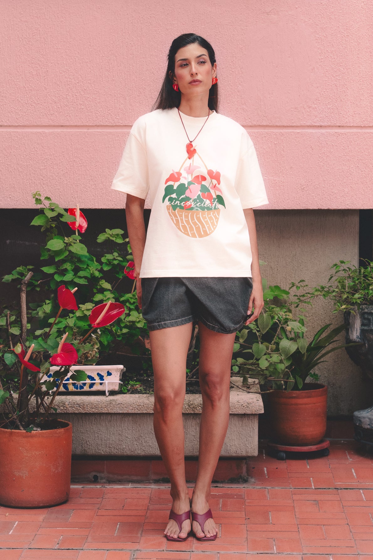 Camiseta Macetero Anturios
