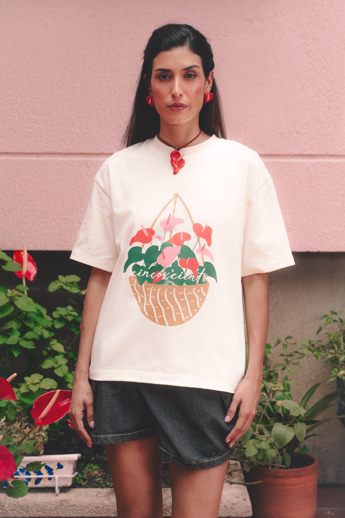 Camiseta Macetero Anturios