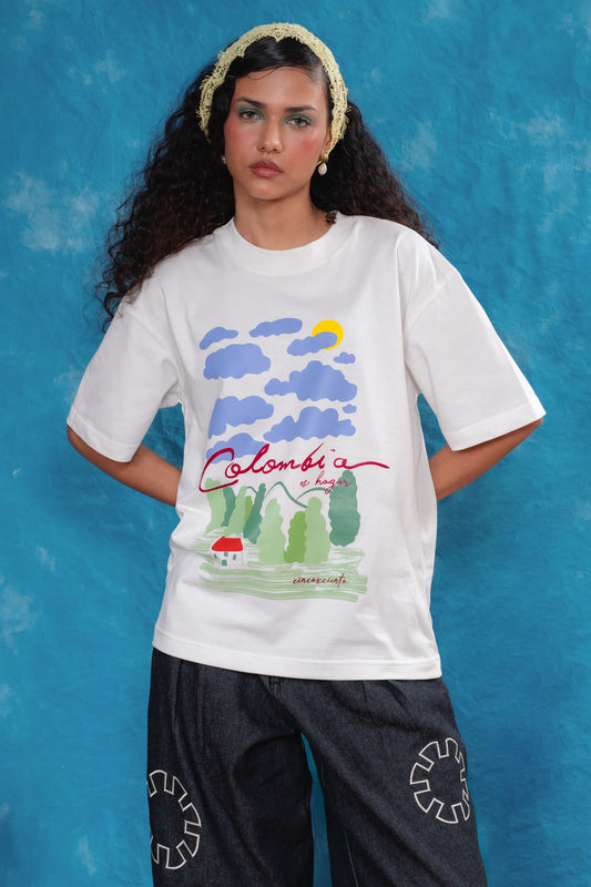 Camiseta Colombia Es Hogar