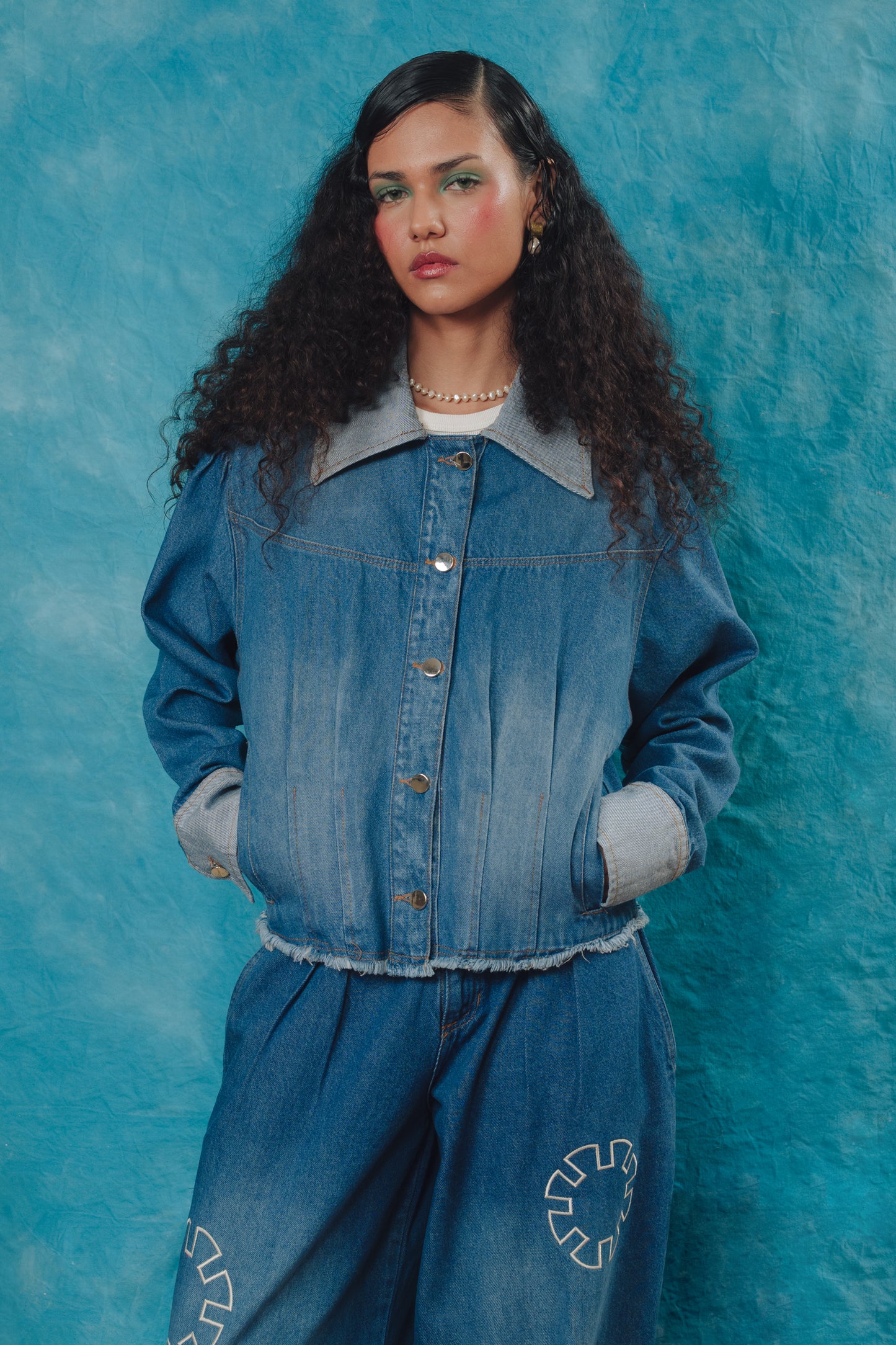 Chaqueta 1935 índigo - pre order