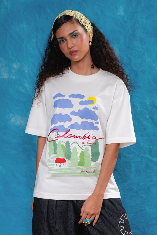 Camiseta Colombia Es Hogar