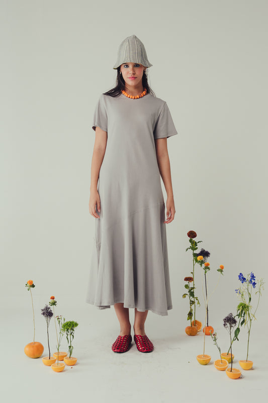 Vestido Caudal Silver