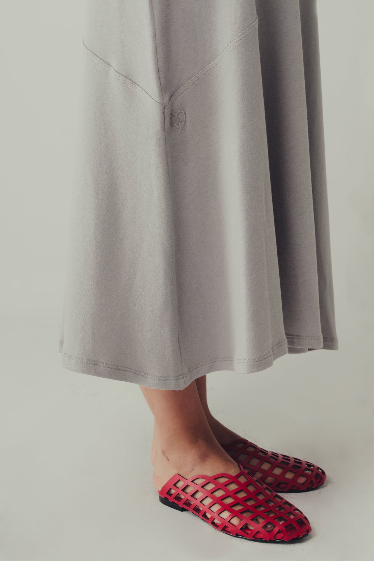 Vestido Caudal Silver