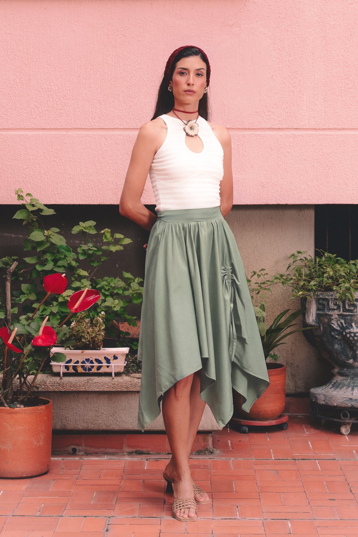 Falda Pétalos Laurel