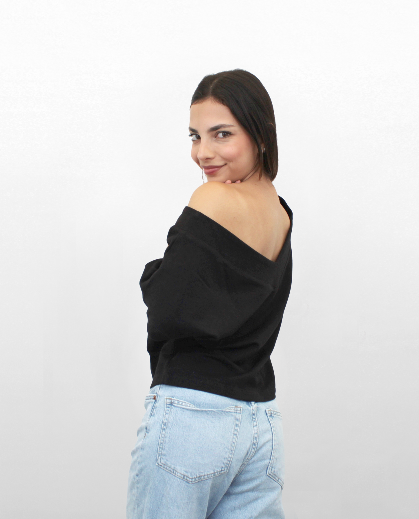 Blusa Spalla Black